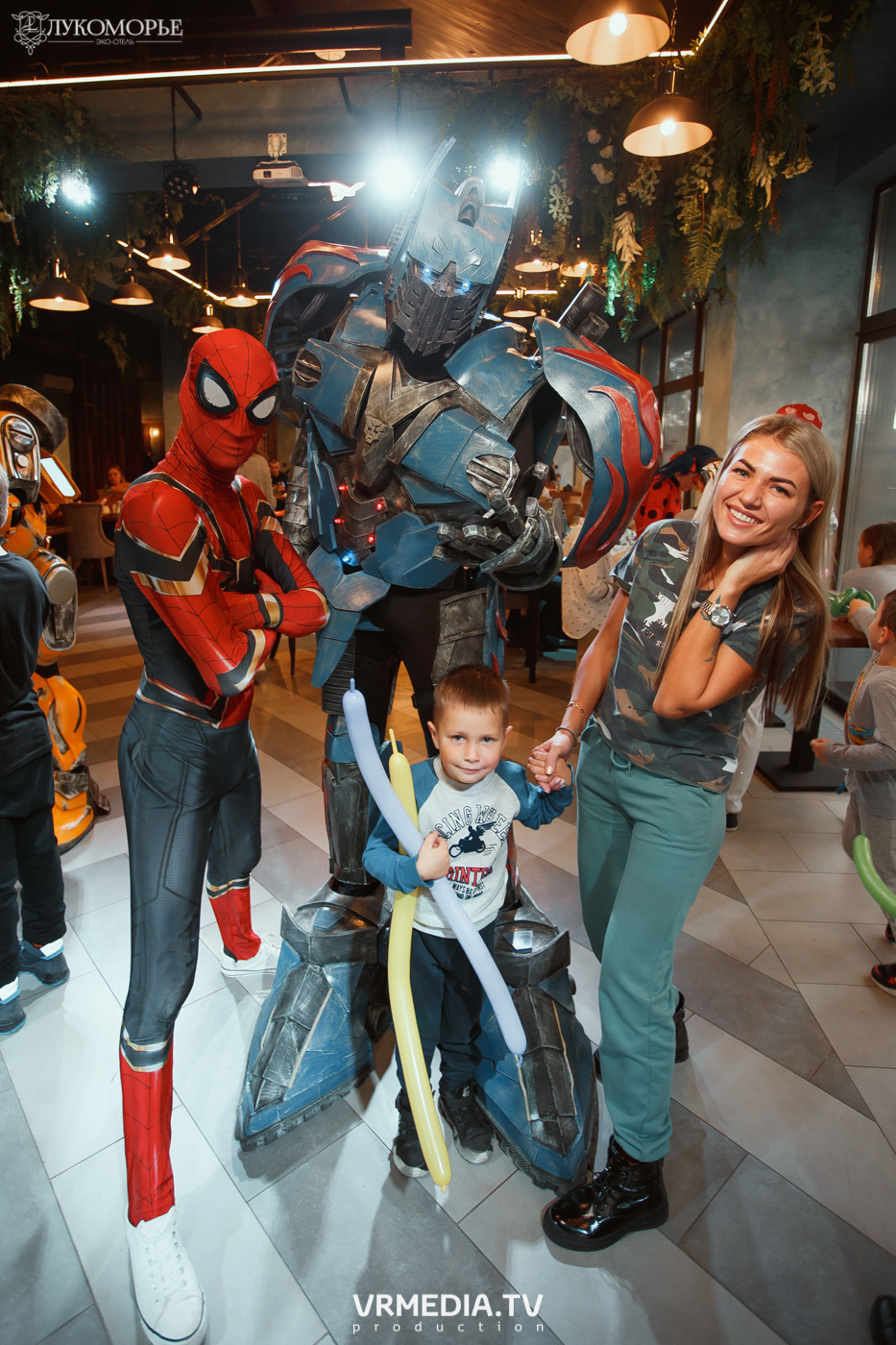 Трансформеры в эко-отеле «Лукоморье»