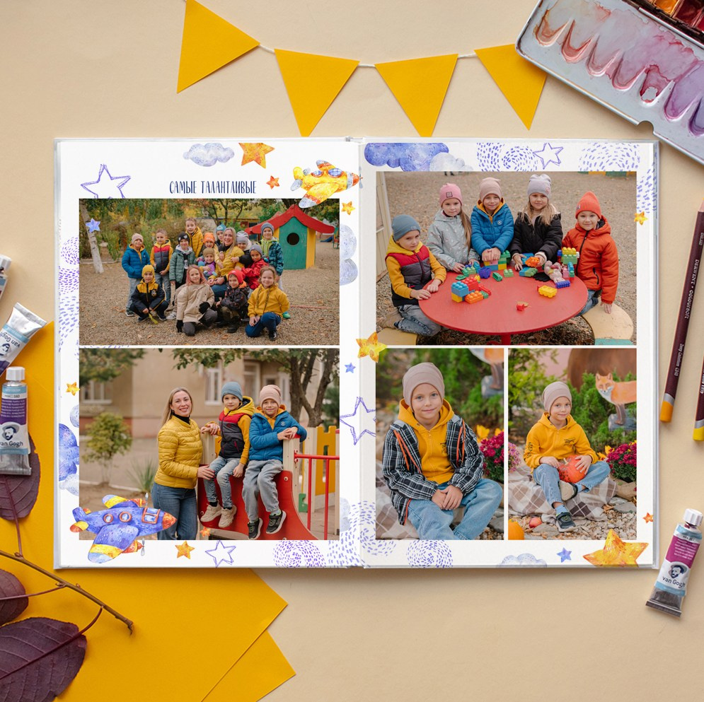 Фотоальбомы для детских садов. Семейный фотограф в Краснодаре