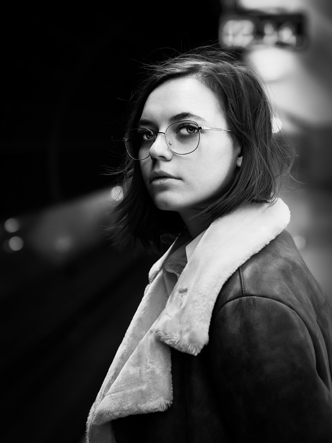 Анна (портрет, город, метро). Фотограф в Москве. Александр Луппов