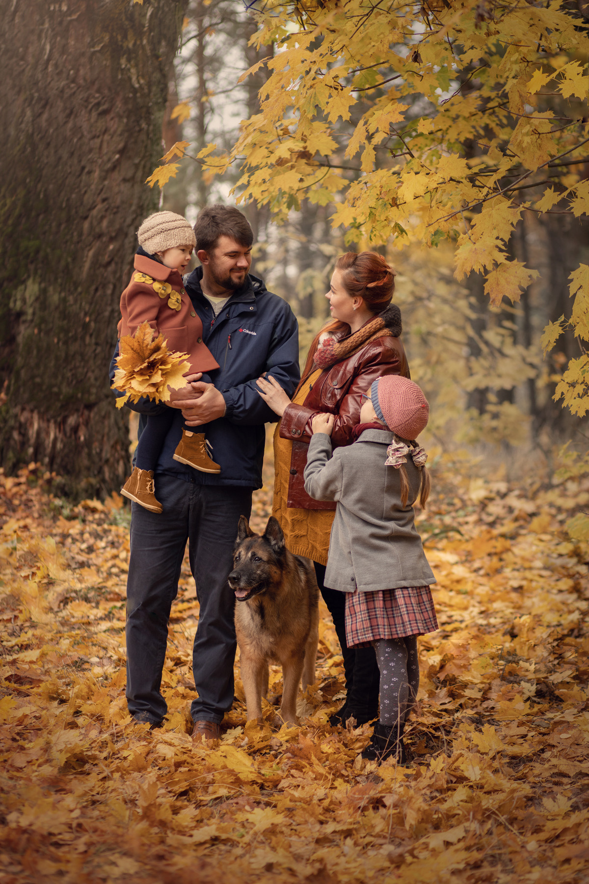 Осенняя история. Семейный и детский фотограф в Пинске Марина Русина