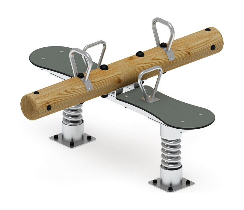 Качалка-балансир на двух пружинах (Лиственница орех) ИО 23.24.01-Л.И1.02 Габариты (ШхДхВ): 1500х1500х820 Зона безопасности, мм: 4500х4500 Возрастные ограничения 4-8 лет