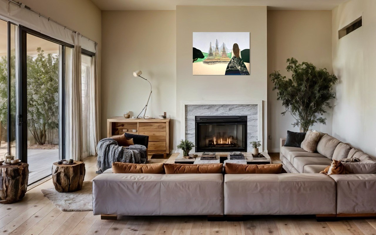 Серия «Волшебница Изумрудного Востока». Картины пейзаж