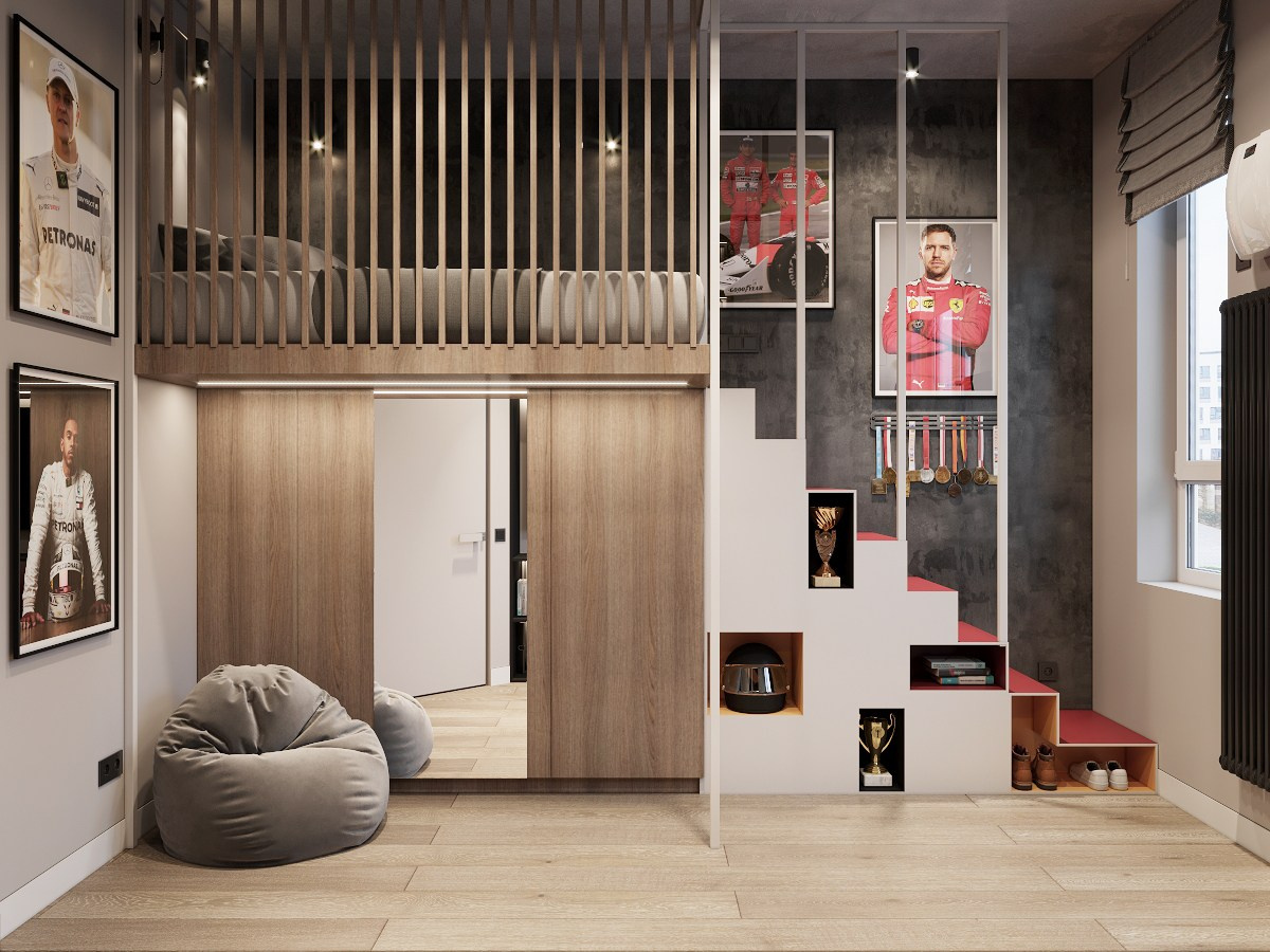 ЖК Первый квартал. Квартира с террасой. АСТАХОВА DESIGN дизайн интерьера +7 985 220 6109