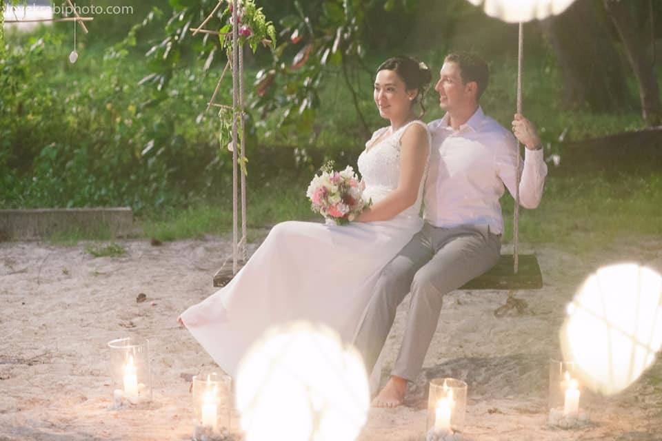 Wedding Ceremony Set up in Krabi Thailand. Photography & Events Thailand Krabi