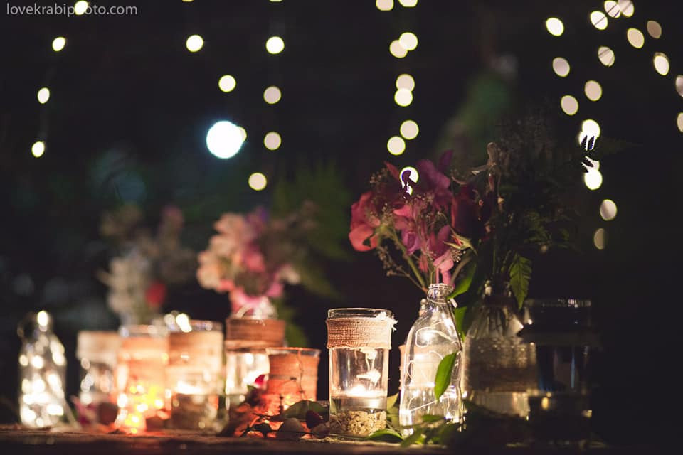 Wedding Ceremony Set up in Krabi Thailand. Photography & Events Thailand Krabi