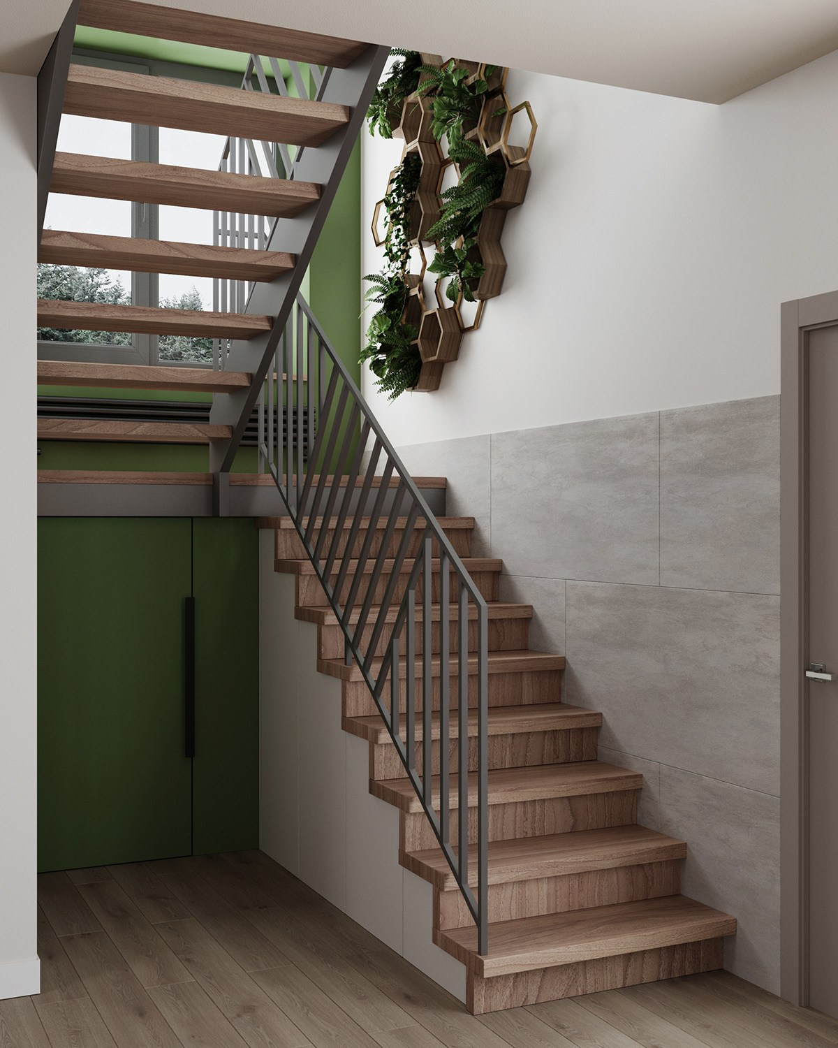 Визуализация дома 78 m². Заказать 3d визуализацию интерьеров — Дарья Веденёва