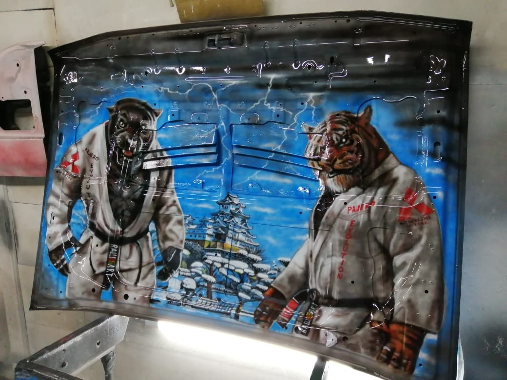 Аэрография. Пейзажи