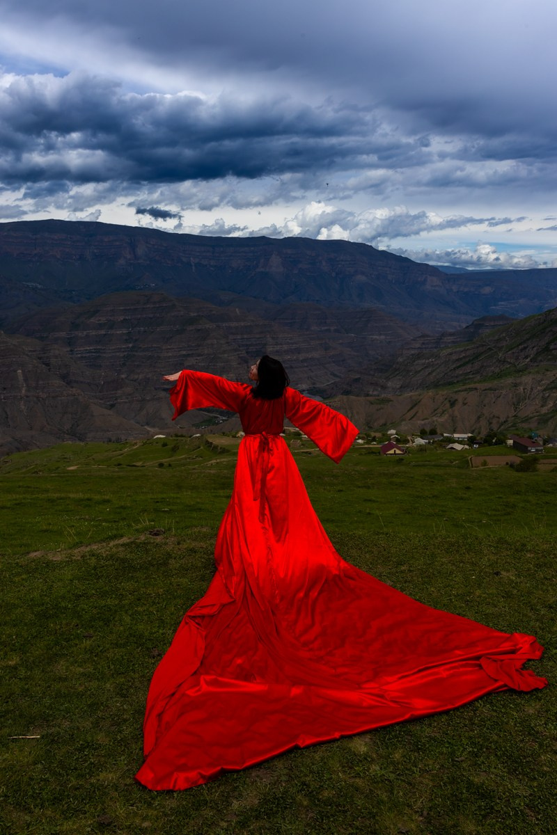 Фотосессия на Языке Тролля. Photomantis