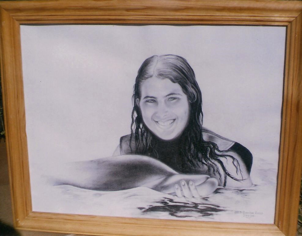 Портреты карандашом. Художник-таксидермист в Астрахани Сергеев Сергей Васильевич