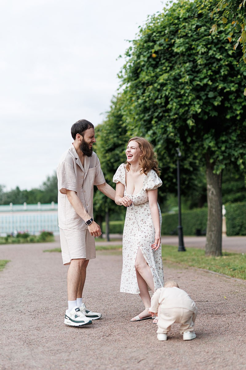 Прогулка по парку Кусково. Детский и семейный фотограф Домодедово