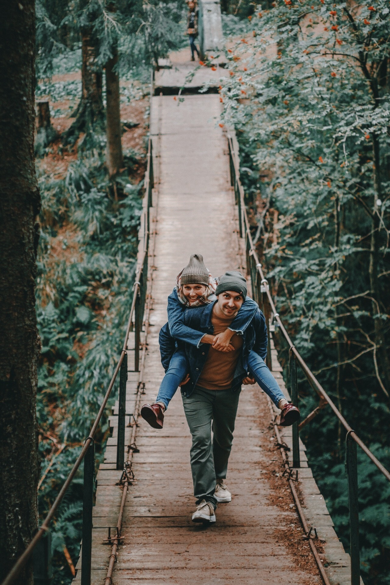 Осенняя фотосессия в лесу