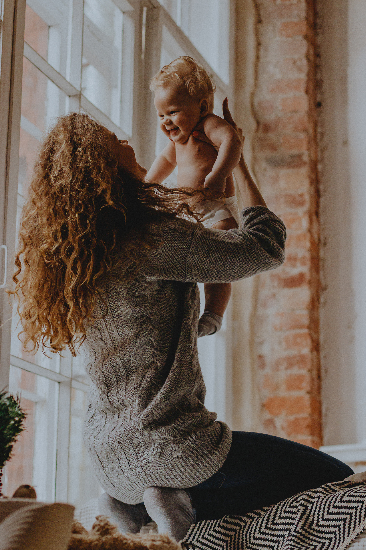 Фотосессия для семьи в студии