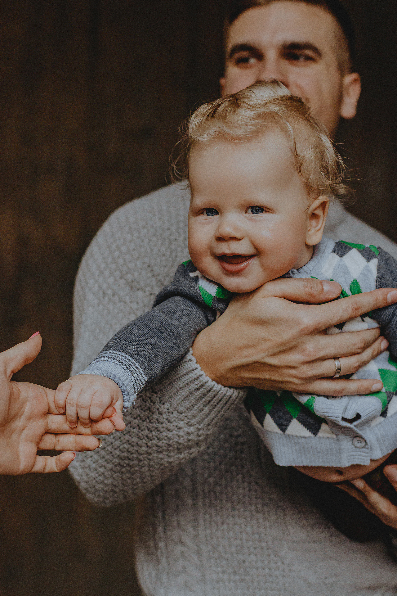 Фотосессия для семьи в студии