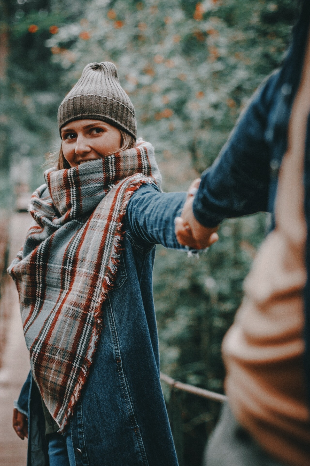 Осенняя фотосессия в лесу