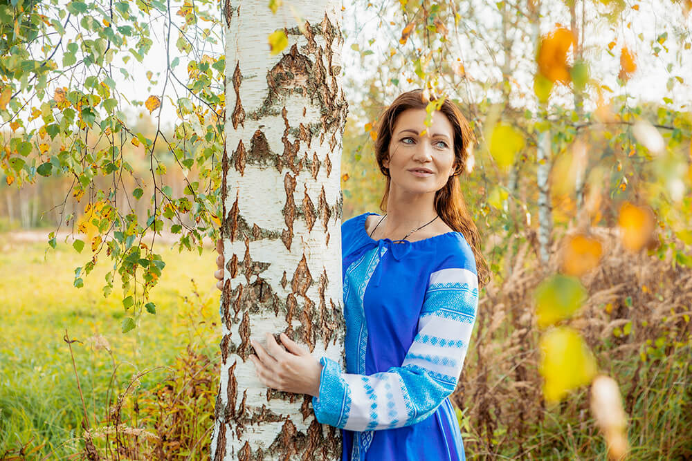 Фотосессия в русском стиле