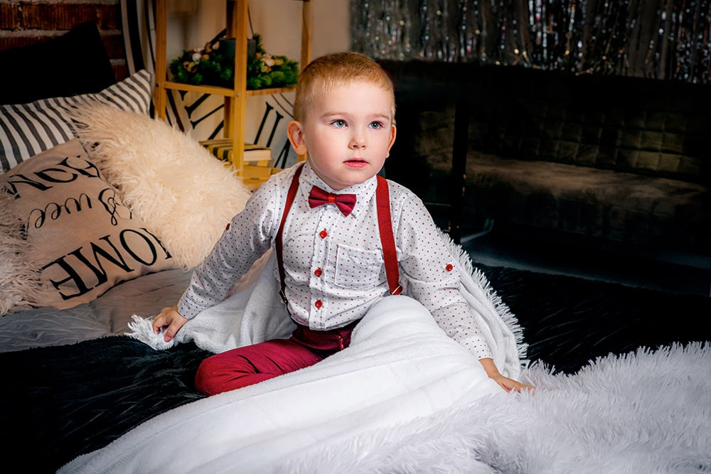 Новогодняя фотосессия в студии