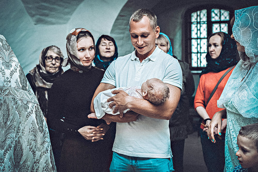 Таинство Крещения Елены