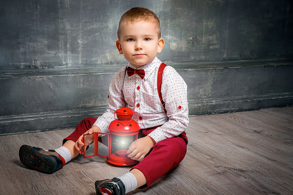 Новогодняя фотосессия в студии