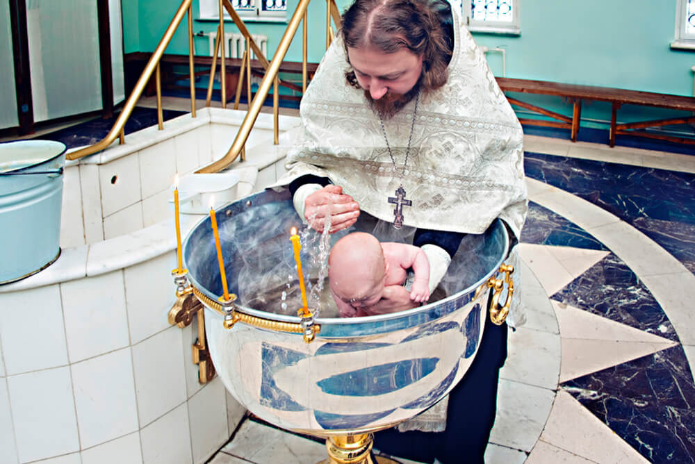 Крестины в Москве