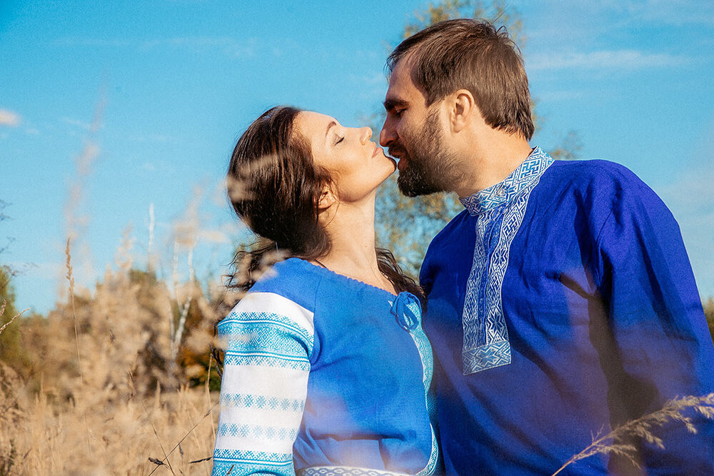 Фотосессия в русском стиле