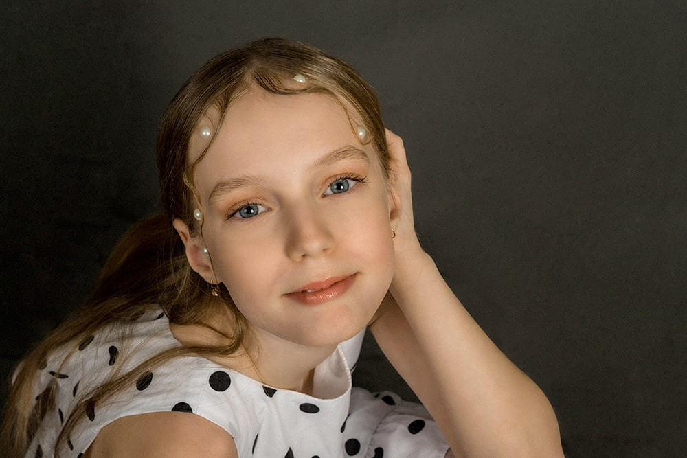 Фотосессия в студии Модельное портфолио