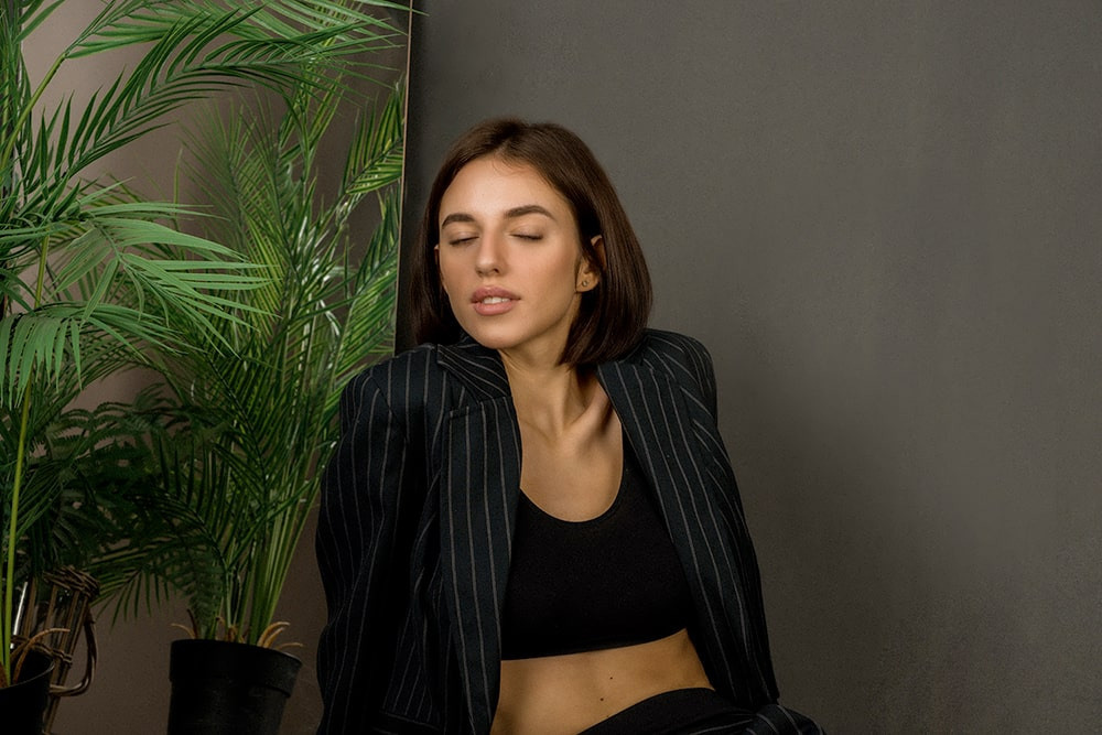 Фотосессия в студии Модельное портфолио