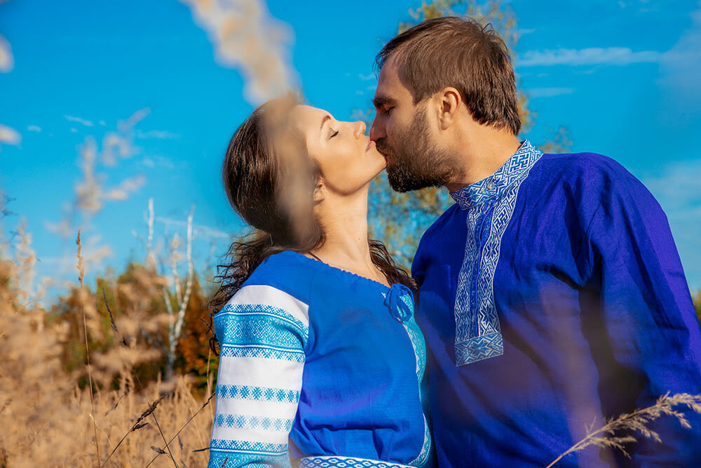 Фотосессия в русском стиле