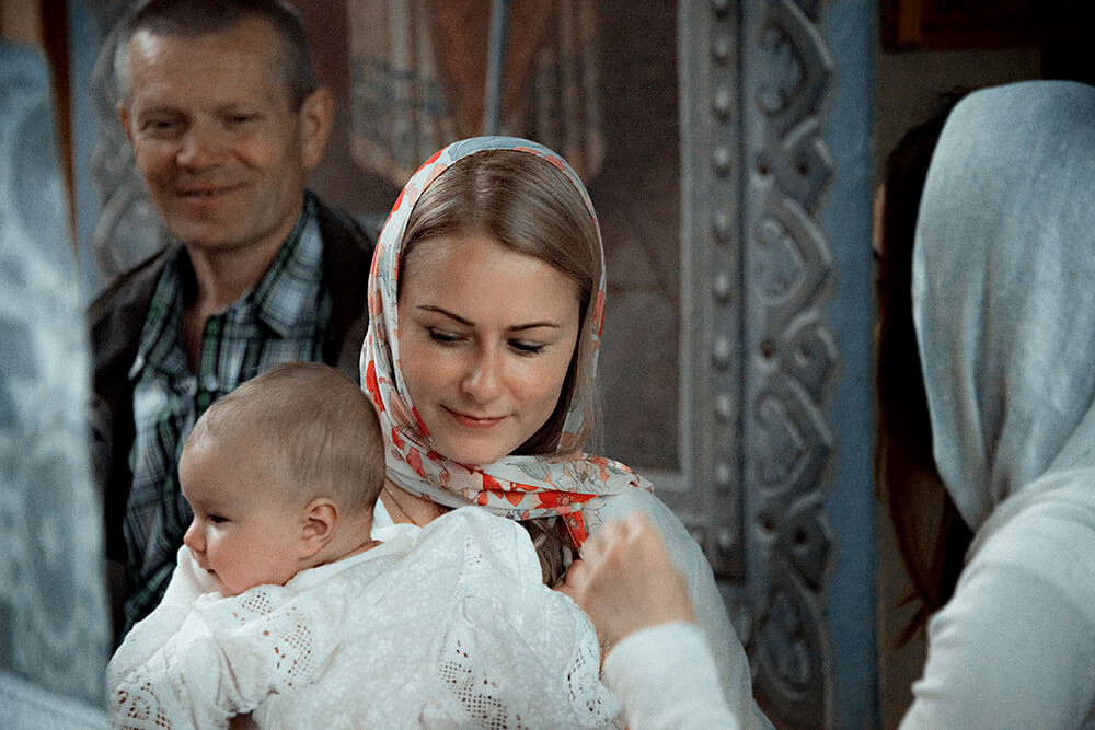 Крестины в Железнодорожном (церковь Савино)