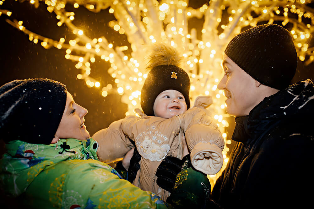 Семейная фотосессия в центре Москвы