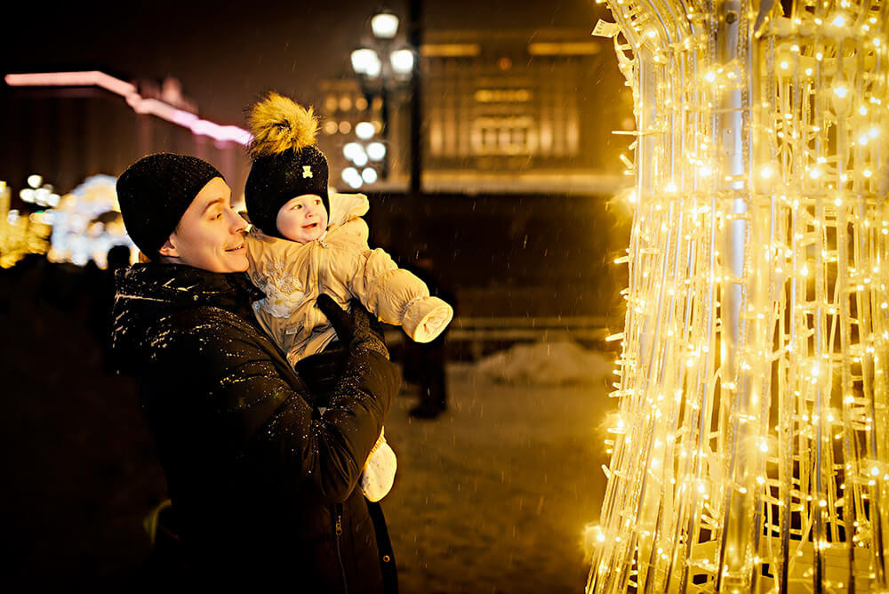 Семейная фотосессия в центре Москвы