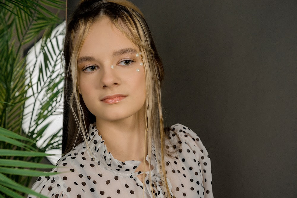 Фотосессия в студии Модельное портфолио