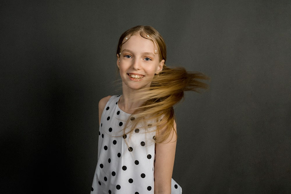 Фотосессия в студии Модельное портфолио