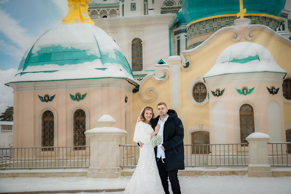 Венчание Саши и Кристины (Новый Иерусалим)