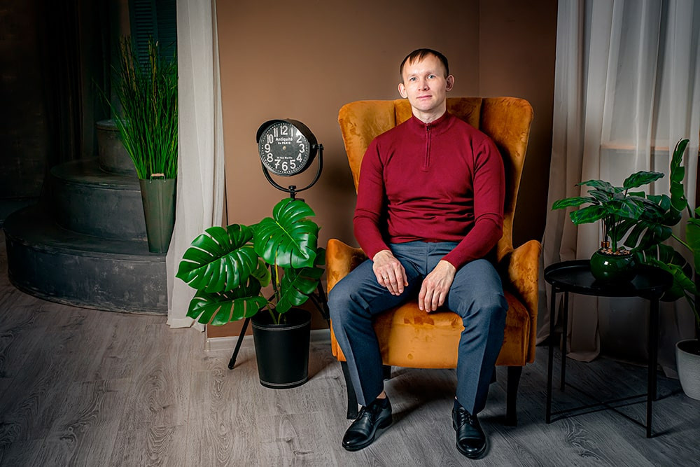 Новогодняя фотосессия в студии