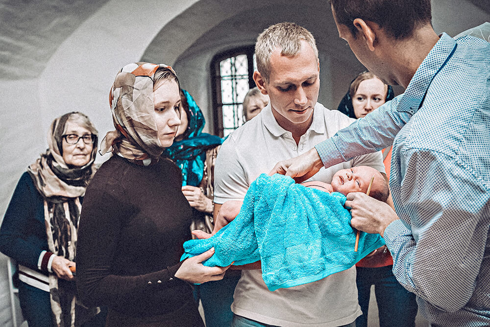 Таинство Крещения Елены