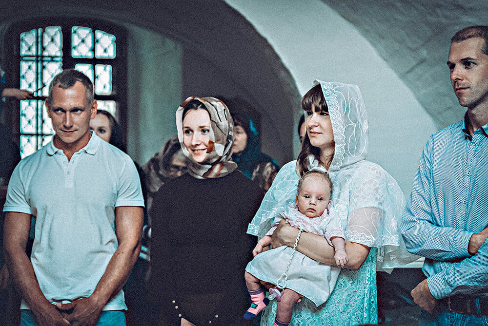 Таинство Крещения Елены