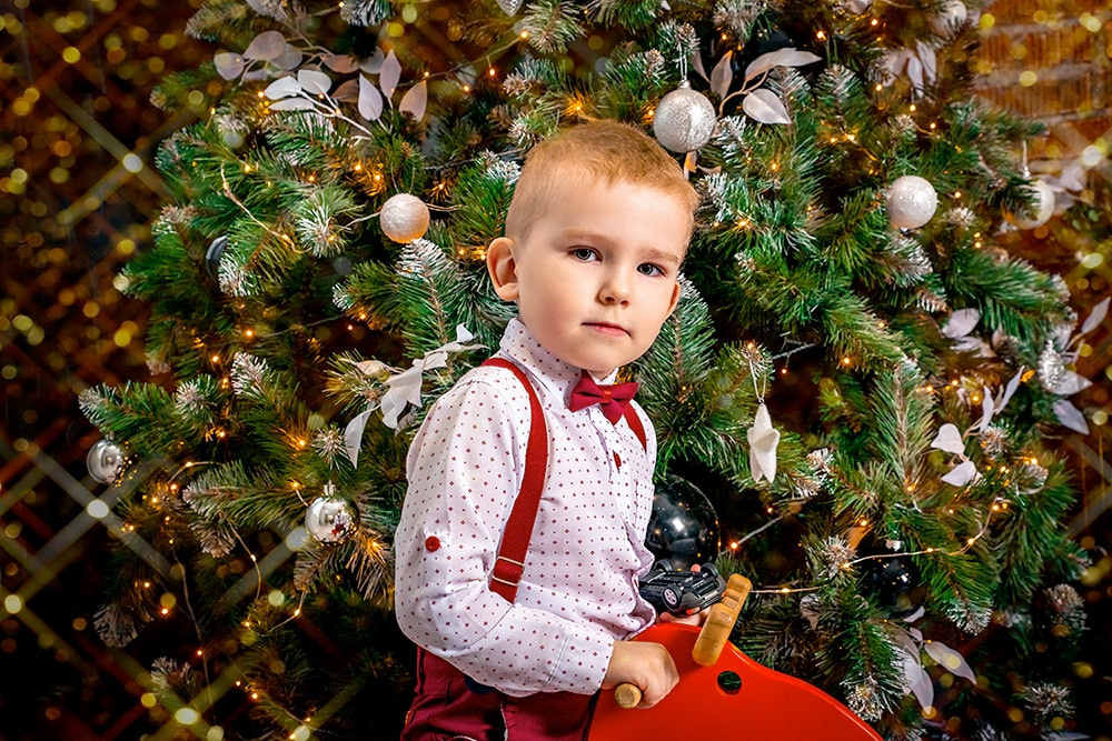 Новогодняя фотосессия в студии