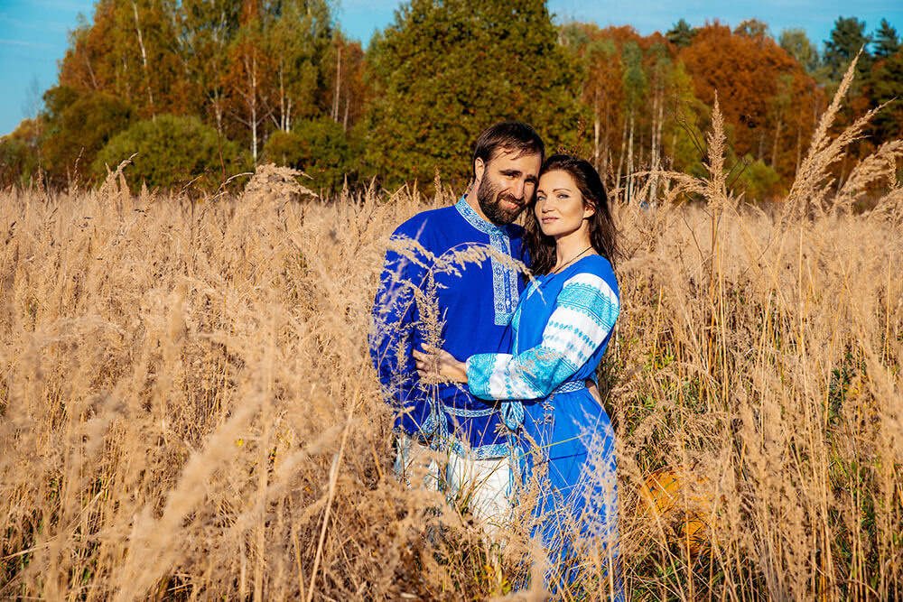 Фотосессия в русском стиле