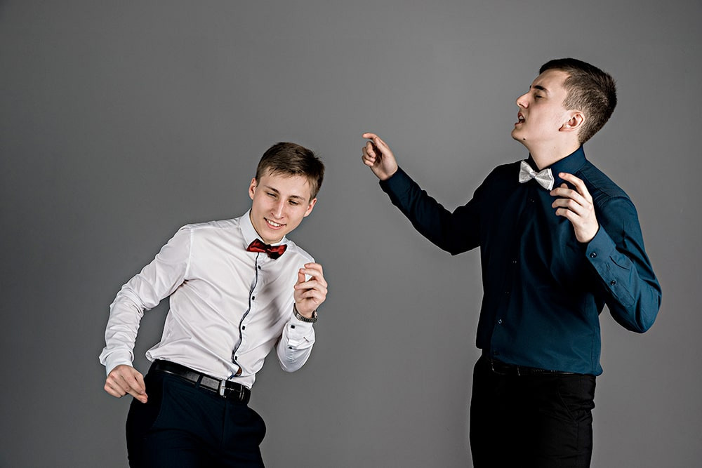 Дуэт ведущих портфолио