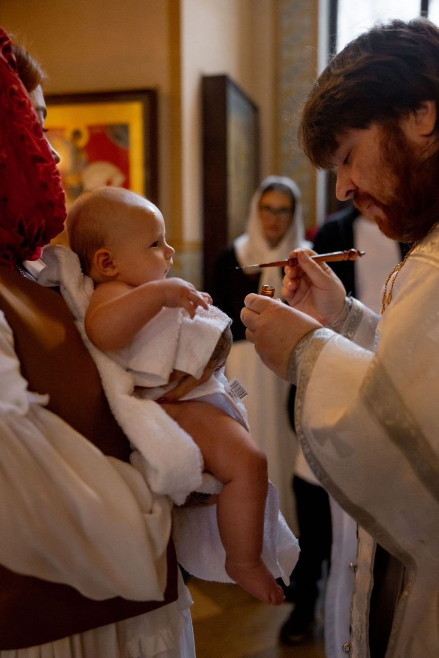 Таинство Крещения. Семейный фотограф в Москве