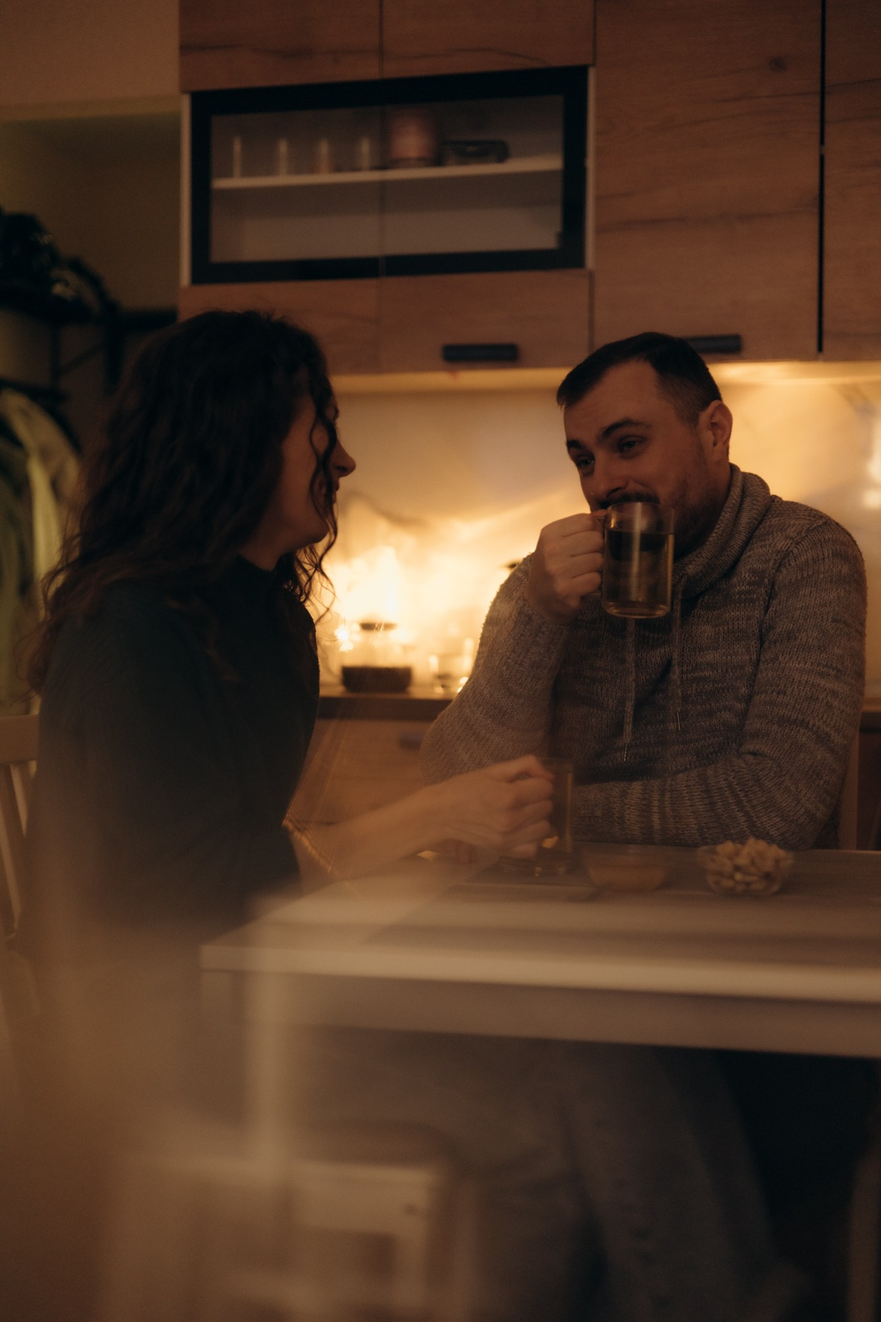 Домашняя фотосессия лавстори. Семейный фотограф в Ижевске Даша Денисова