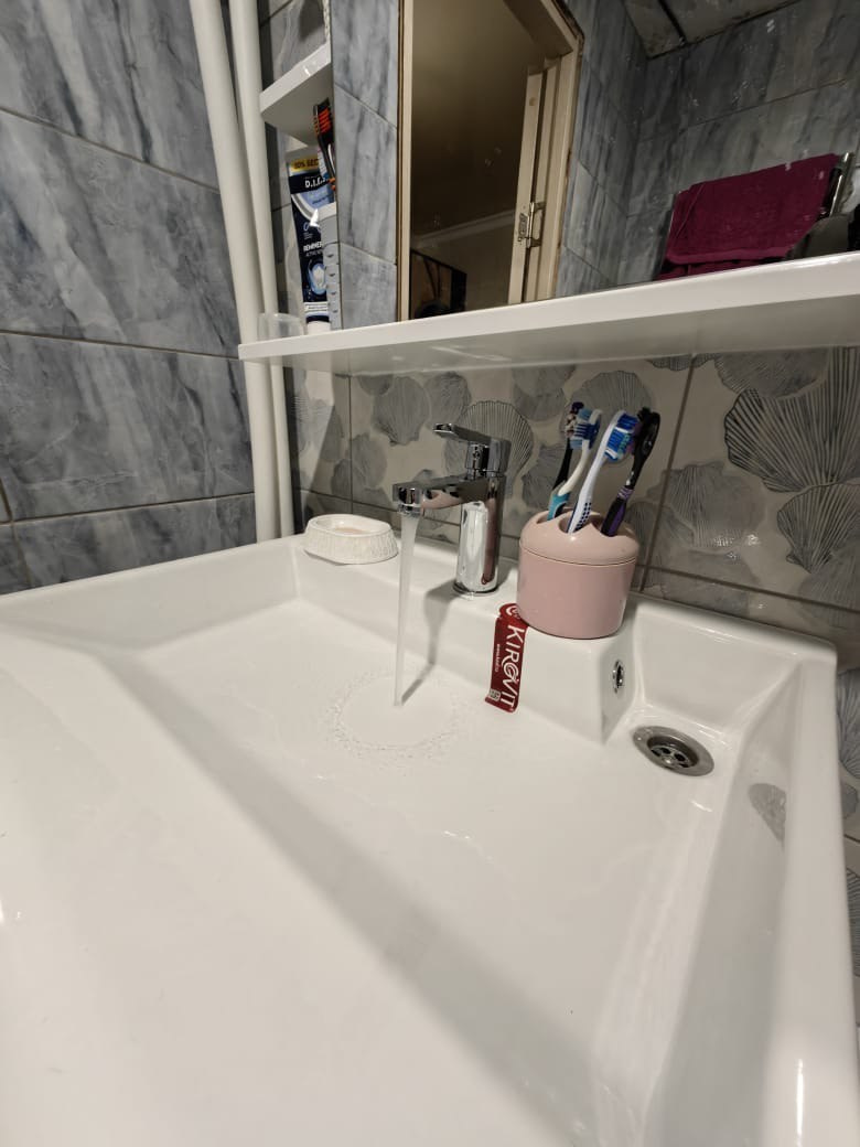 Ванная комната (ул. Ямашева д. 90). Ремонт санузла, туалета, ванной под ключ в Казани. Укладка плитки