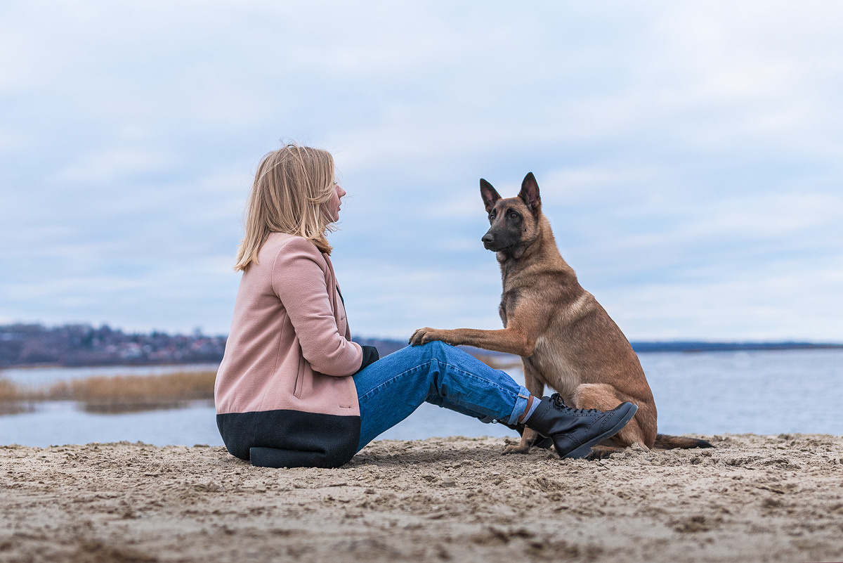 Анастасия и Зена. Фотограф-анималист Крутиков Евгений