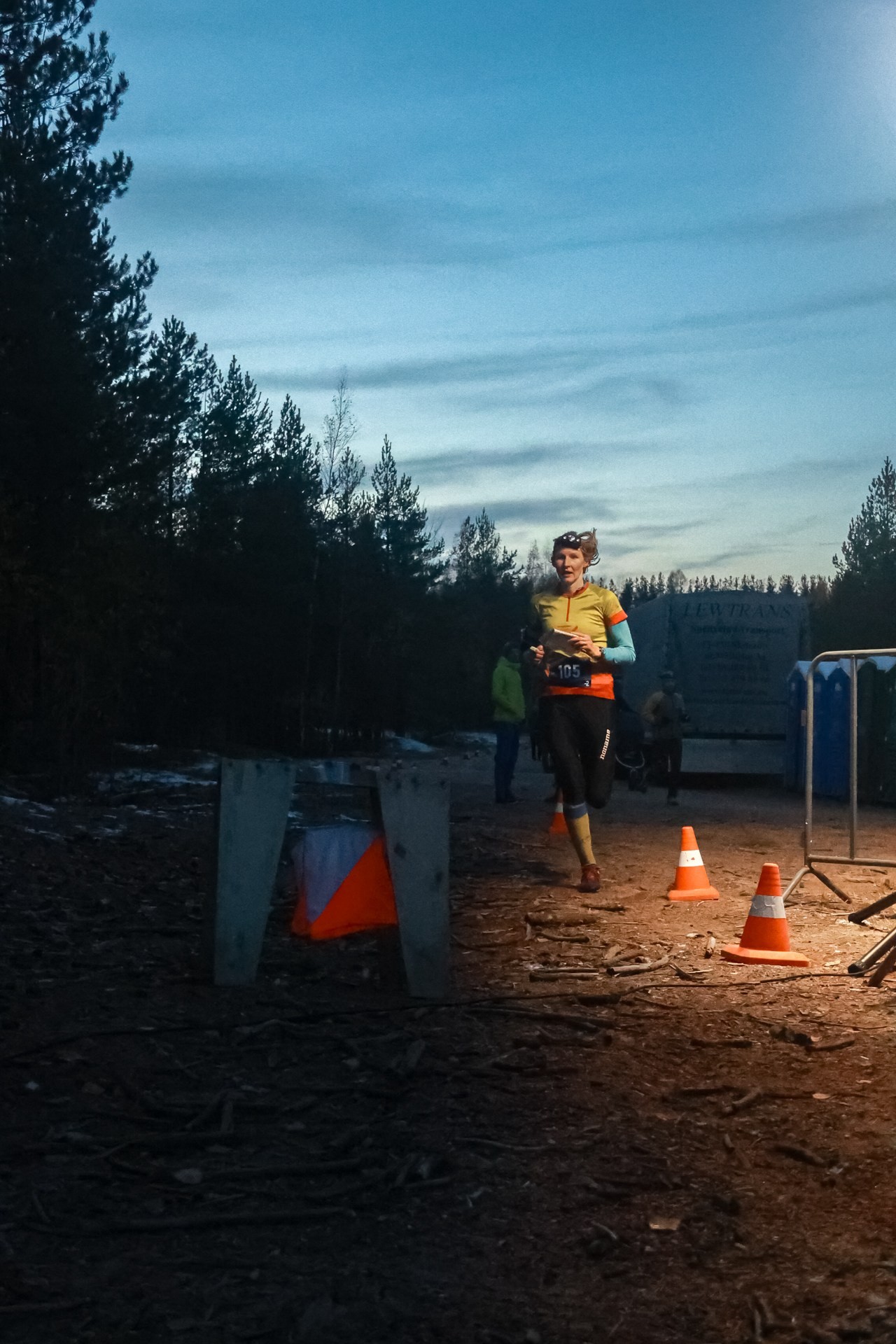 Ночная съемка мероприятия