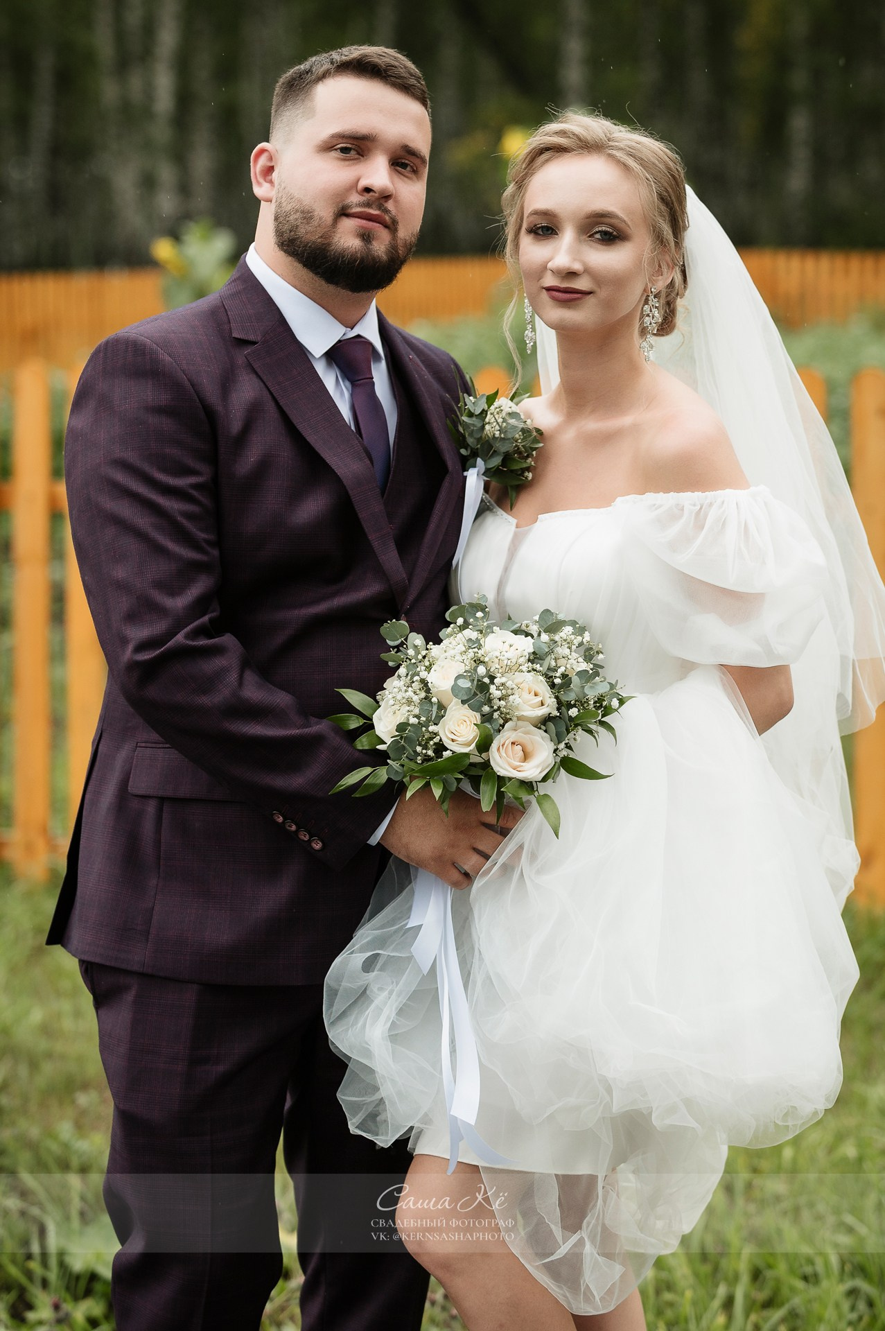 Очень красивая свадьбы С&М в Тогучине. Свадебный, семейный и event фотограф в Новосибирске и Новосибирской области Саша Кё