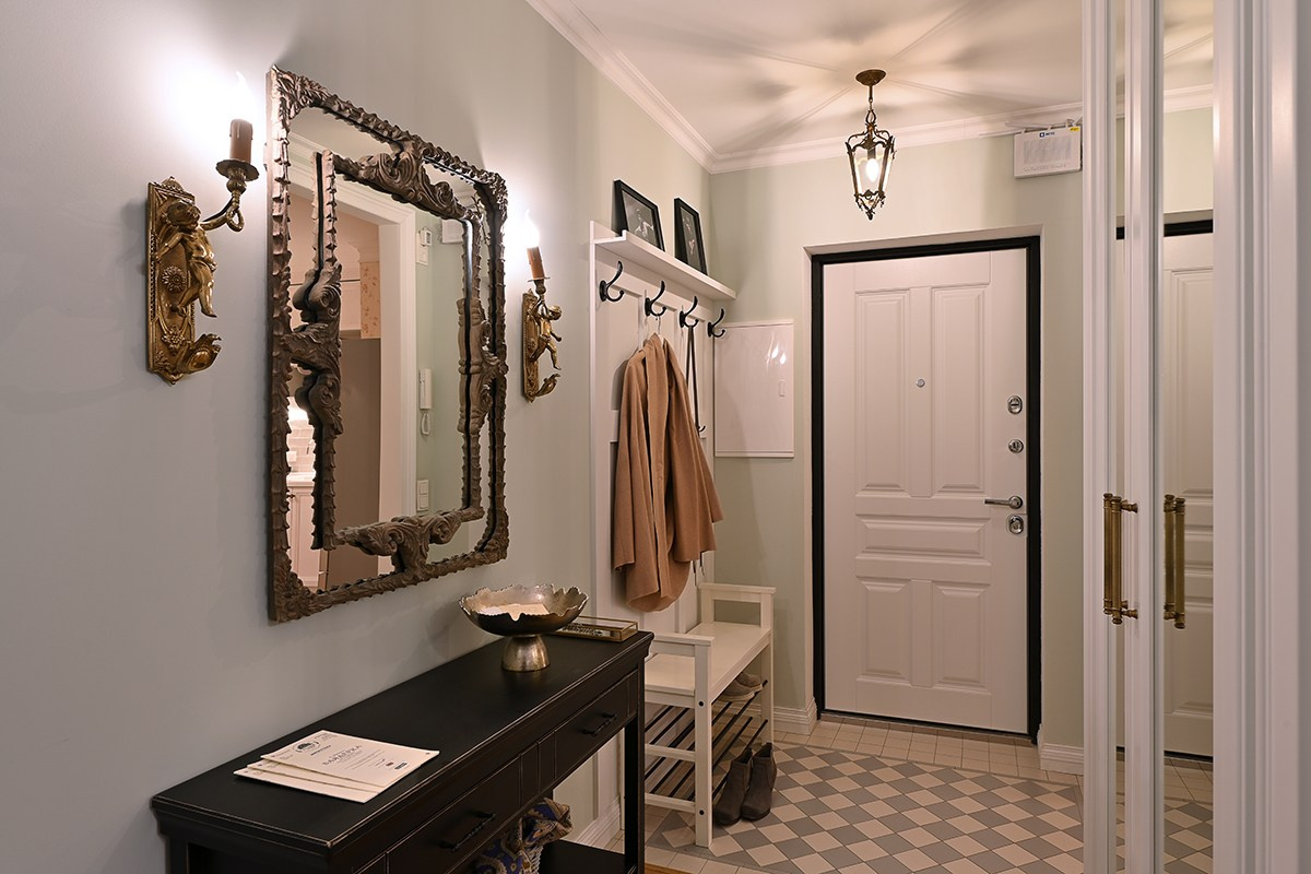 Дизайн интерьера 2-комнатной квартиры в стиле прованс в Москве. Ольга Саакян Ι Дизайн интерьера в Москве: планировка, подбор отделочных материалов, чертежи для строителей и надзор за ремонтом квартиры