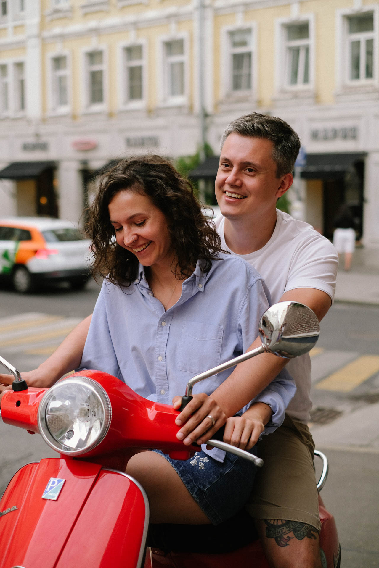 Андрей и Арина. Портретный и репортажный фотограф в Москве Олеся Лисарк