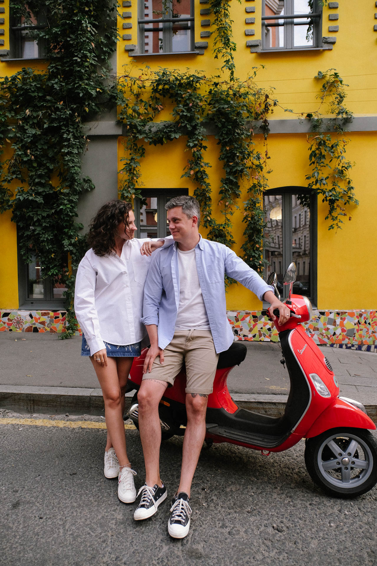 Андрей и Арина. Портретный и репортажный фотограф в Москве Олеся Лисарк