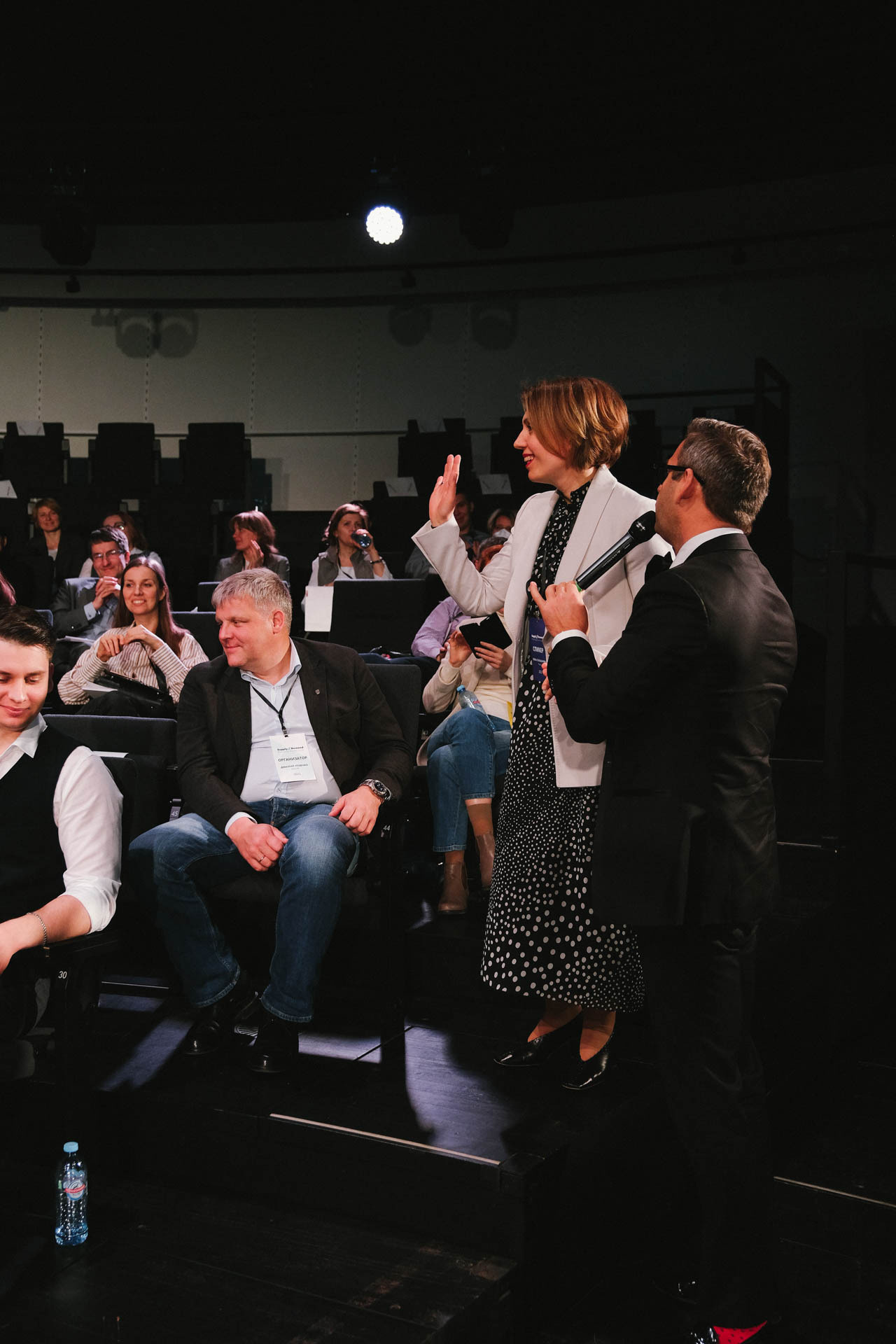 Конференция в Сколково. Портретный и репортажный фотограф в Москве Олеся Лисарк