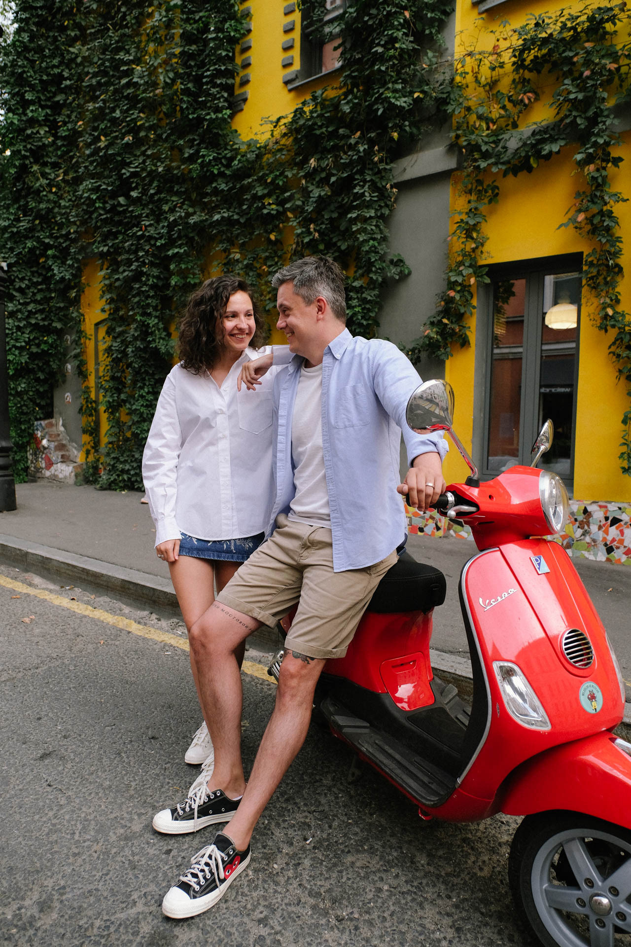 Андрей и Арина. Портретный и репортажный фотограф в Москве Олеся Лисарк